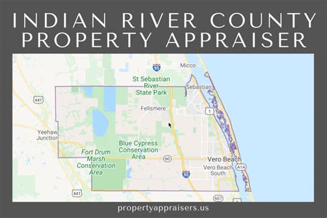 Indian river appraiser - Indian River County Courthouse 2000 16th Avenue Vero Beach, Florida 32960 Phone: (772) 226-3100 [email protected] North County Annex Open Monday, Wednesday, Friday 8:30 am – 5 pm 1919-1921 U.S. Highway 1 Sebastian, FL 32958 Phone: (772) 226-1147. Pursuant to 119.12(2), F.S. Clerk of the Circuit Court & Comptroller Indian River County …